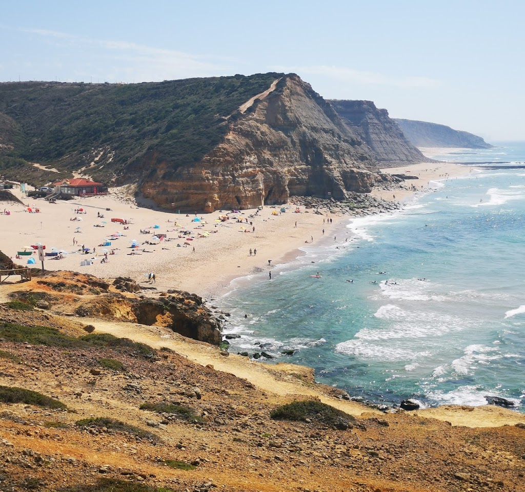 Praia de São Julião and its open Atlantic beach south of Ericeira.