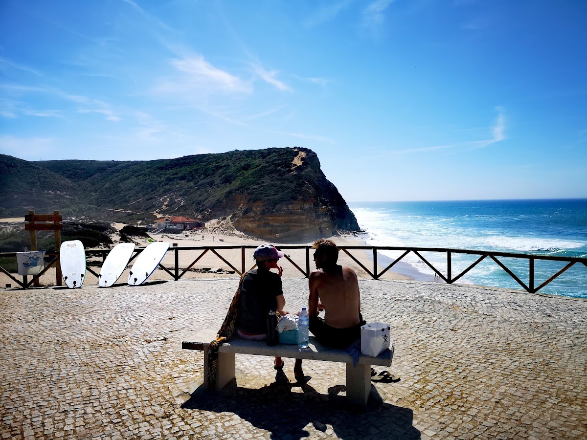 Praia de São Julião and its open Atlantic beach south of Ericeira.