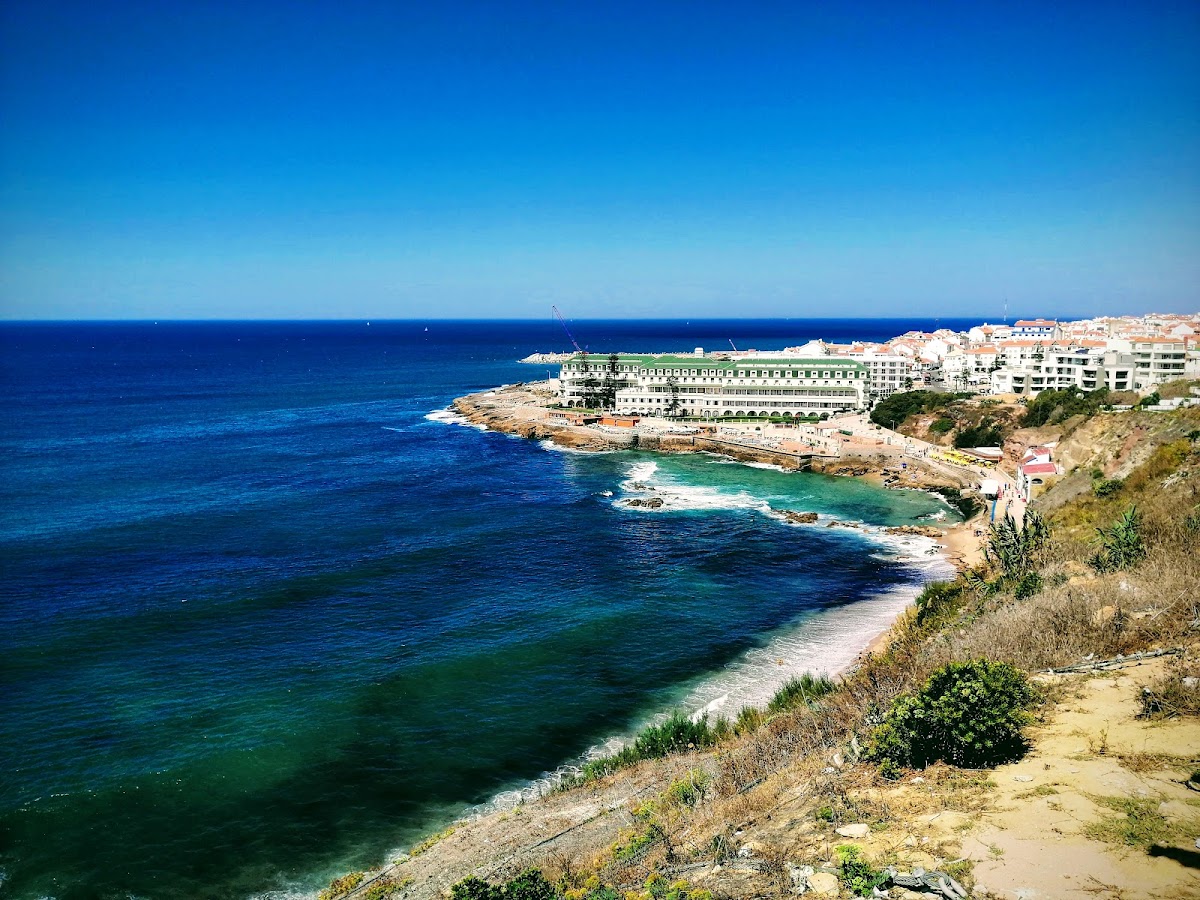 Praia do Sul beach on the southern side of Ericeira.