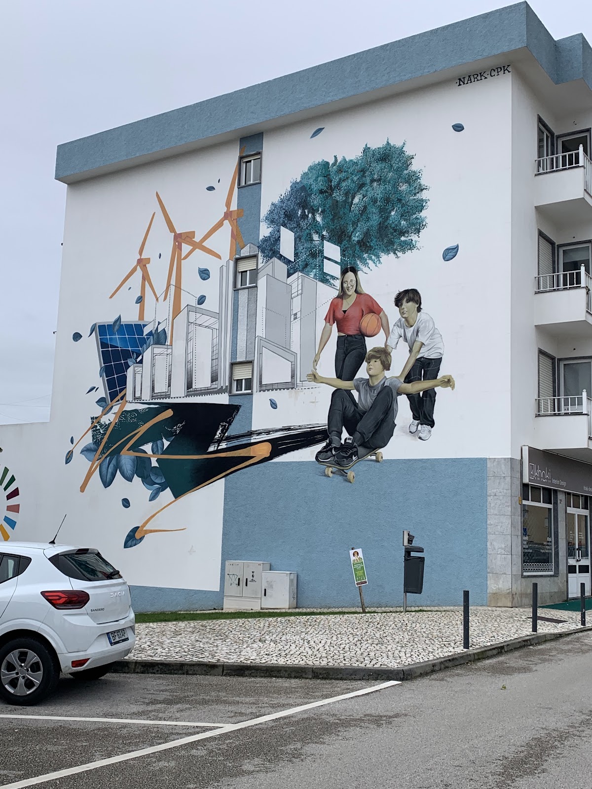 Mural "Niños" de Soplón